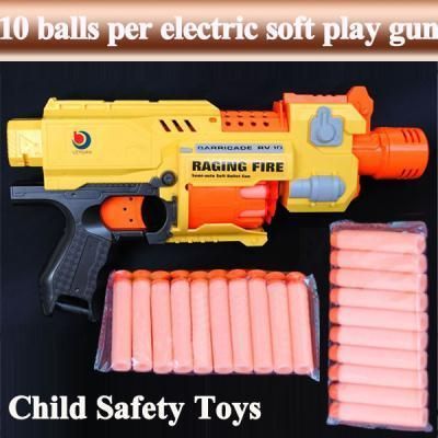   Semi auto Soft Bullet Blaster Nerf Gun 20 Dart Toy AGE 6+ #7004  