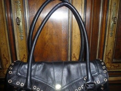 New with tag EMMA FOX genuine leather studded bag