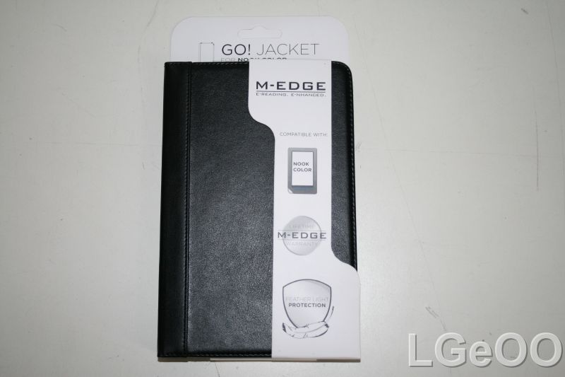 New M Edge GO Jacket for Nook Color, Black  