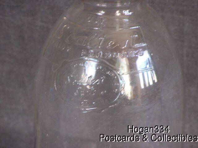   Quart Vapor Top Milk Bottle Sealtest Cloverleaf Dairy 1947 Toledo Ohio