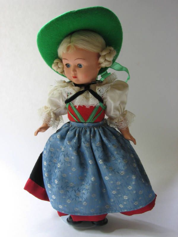 Vintage German Austria Cultural Doll Ethnic Costume 11  