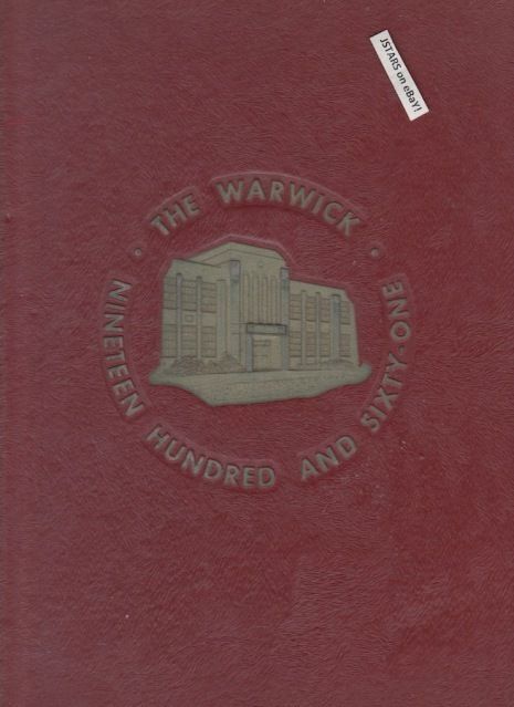 1961 WARWICK HIGH SCHOOL YEARBOOK, NEWPORT NEWS, VA  