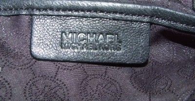 MICHAEL MICHAEL KORS Edie Large Leather Shoulder Bag Purse Handbag 