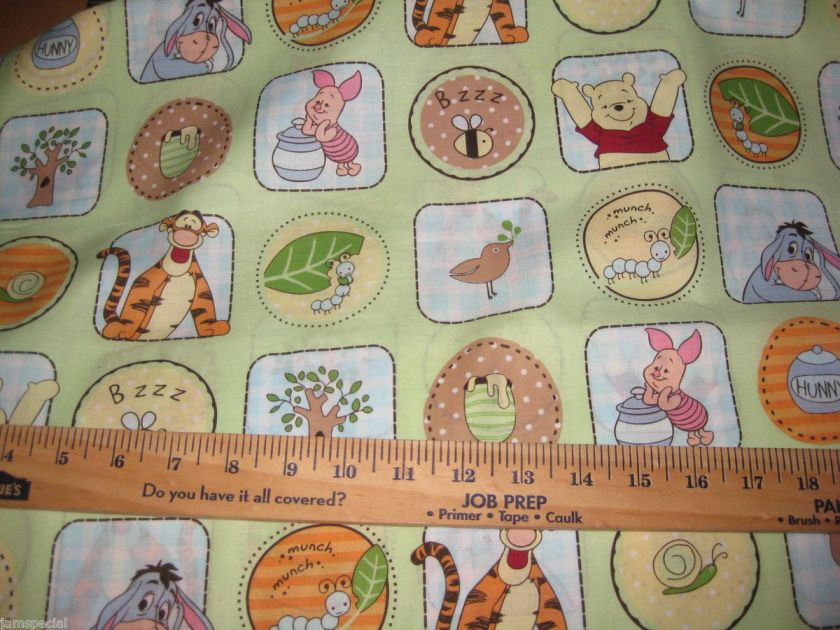 yd Winnie the pooh Nature friends Fabric Disney for Springs CP 35594 