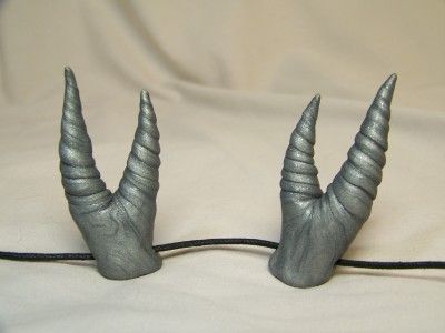 Horns Antlers renaissance fantasy fairy satyr devil costume  