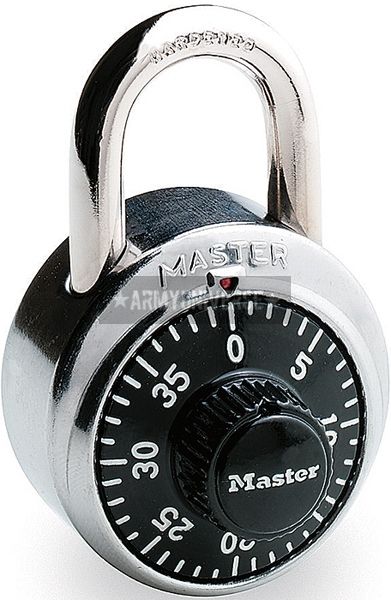 Master Lock Stainless Steel Combination Lock 071649396502  